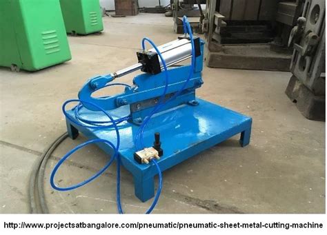 fabrication of pneumatic sheet metal cutting machine ppt|sheet metal cutting machine.